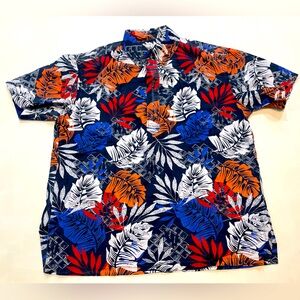 NWOT Chubbies 4th of July Hawaiian Button Down Size Medium